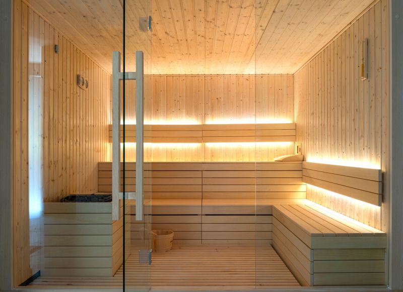 Sauna Installation detail